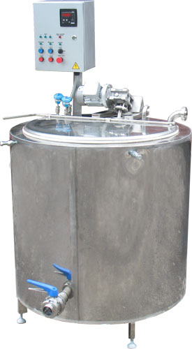 Ванна длительной пастеризации молока (ВДП паровая, охл.змеевик) ИПКС-072-350-01П(Н)